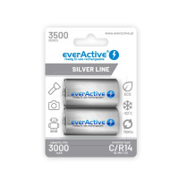 everActive R14 LR14 C NiMh 1.2V Punjiva Baterija 3500mAh SILVER LINE