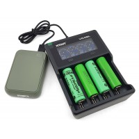  Xtar VC4S 18650 3.6V 3.7V Li-Ion i 1.2V AA AAA Baterija Punjač Pražnjač Tester