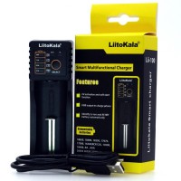 Baterija 18650 LiitoKala 3.7V Punjač Lii-100B 1.2V AA AAA