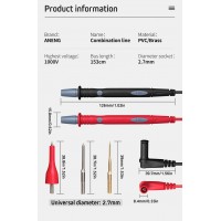 ANENG PT1010 1000V 20A Pipalice za Unimer Fini VRH